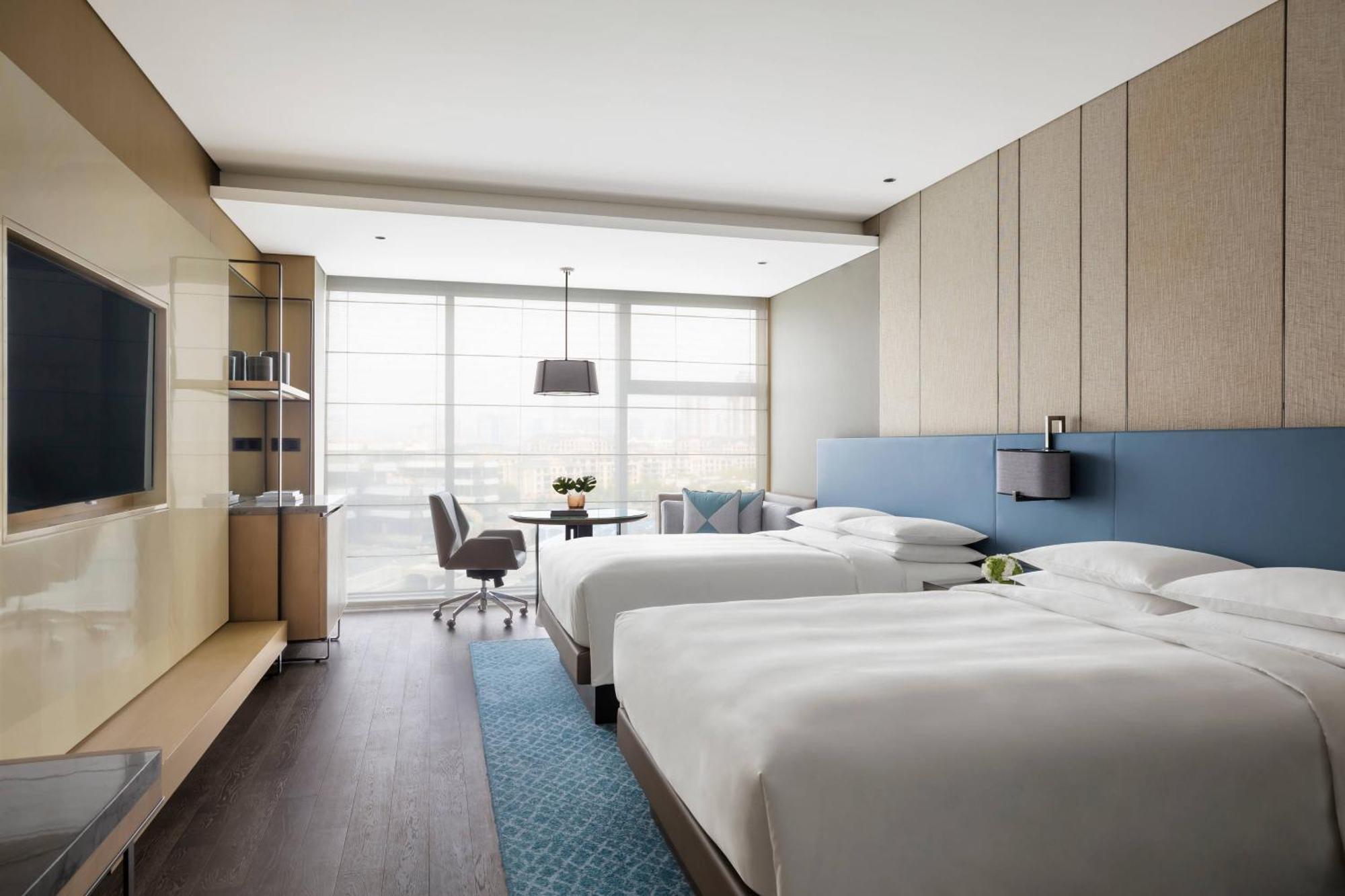 Xuzhou Marriott Hotel Lakeview Exterior foto